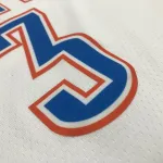 Oklahoma City Thunder wit Chris Paul #3 herenshirt