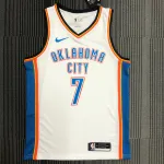 Oklahoma City Thunder White Carmelo Anthony #7 Men's Jersey Oklahoma City Thunder White Carmelo Anthony #7 Men’s Jersey