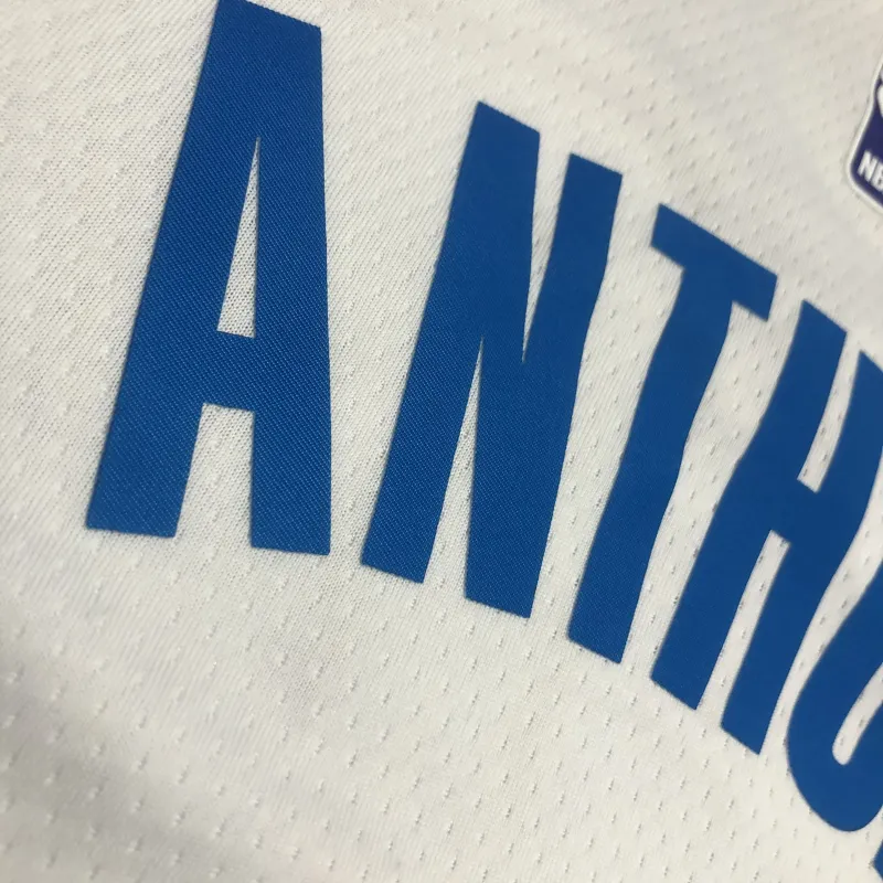 Oklahoma City Thunder White Carmelo Anthony #7 Men’s Jersey