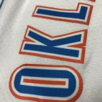 Oklahoma City Thunder White Carmelo Anthony #7 Men’s Jersey