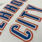 Oklahoma City Thunder White Carmelo Anthony #7 Men’s Jersey