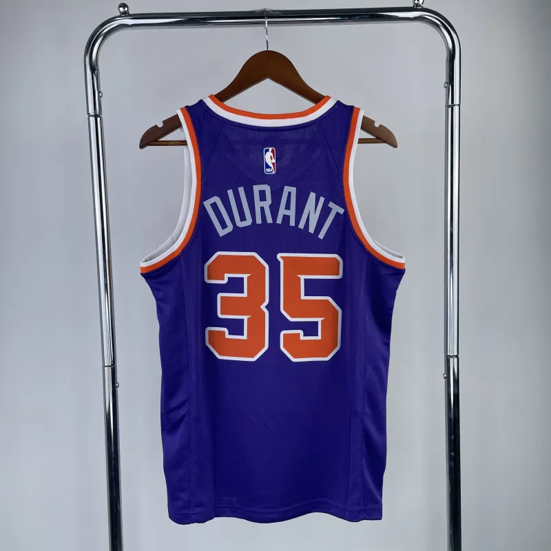 Camisa masculina Phoenix Suns roxa Kevin Durant #35