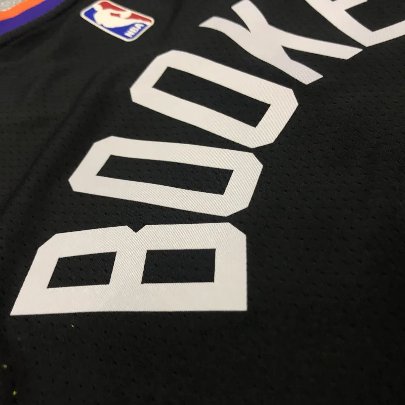 Phoenix Suns Black Devin Booker #1 Men’s Jersey