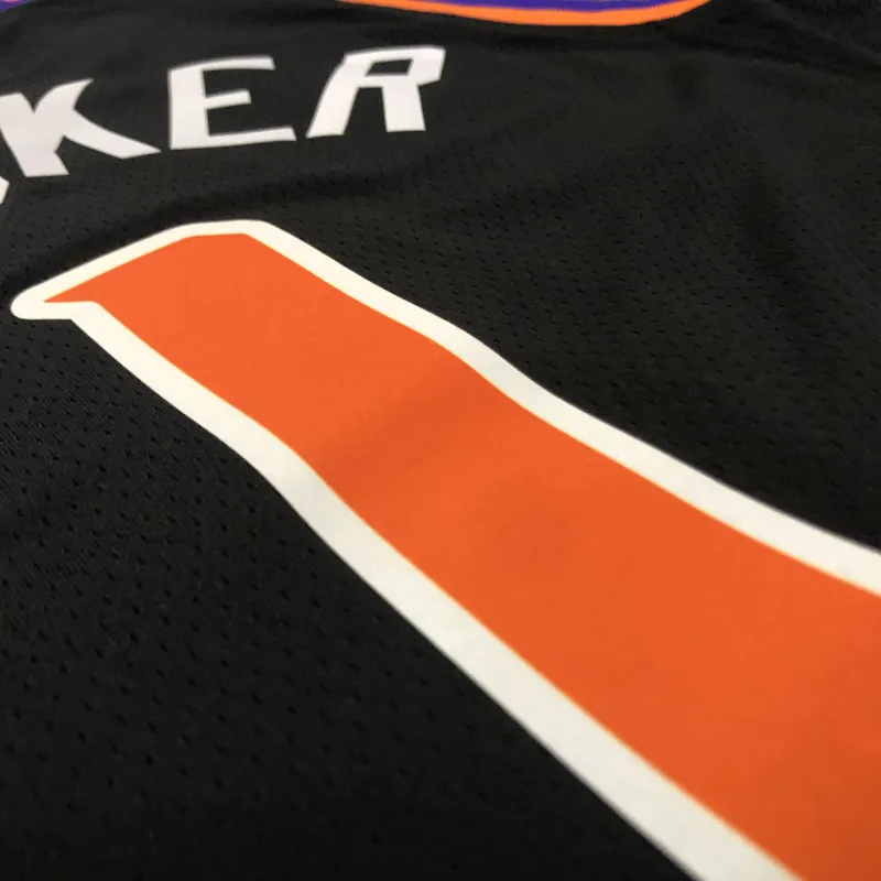 Phoenix Suns Black Devin Booker #1 Men’s Jersey