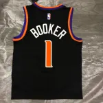 Phoenix Suns Black Devin Booker #1 Men’s Jersey