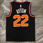 Phoenix Suns Black Deandre Ayton #22 Heren Jersey