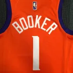 Phoenix Suns Jordan Edition Orange Devin Booker #1 Men’s Jersey