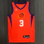 Phoenix Suns Jordan Edition Orange Chris Paul #3 Men's Jersey