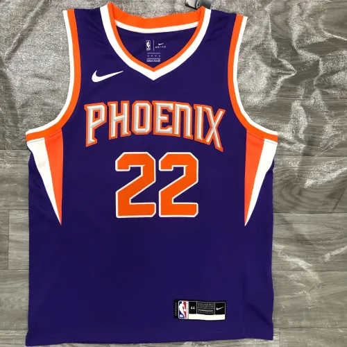 Maglia Phoenix Suns Purple Deandre Ayton #22 Uomo