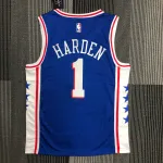 Philadelphia 76ers Bleu #1 Jersey Homme