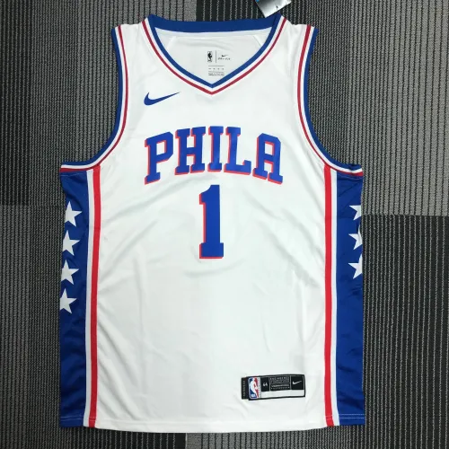 Philadelphia 76ers wit #1 herenshirt