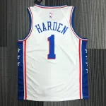 Philadelphia 76ers White #1 Men’s Jersey