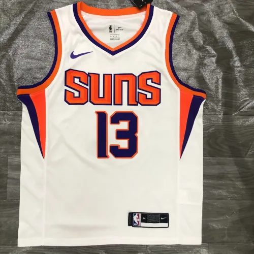 Phoenix Suns White Steve Nash #13 Men's Jersey