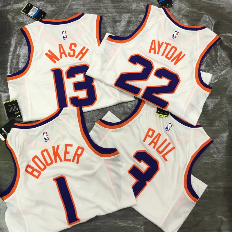 Phoenix Suns White Deandre Ayton #22 Men’s Jersey