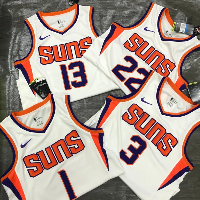 Phoenix Suns White Deandre Ayton #22 Men’s Jersey