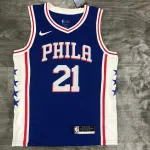 Camiseta Philadelphia 76ers Azul Joel Embiid #21 Hombre Philadelphia 76ers Blue Joel Embiid #21 Men’s Jersey