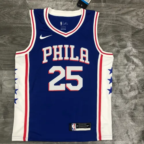 Philadelphia 76ers Blau #25 Herren Trikot