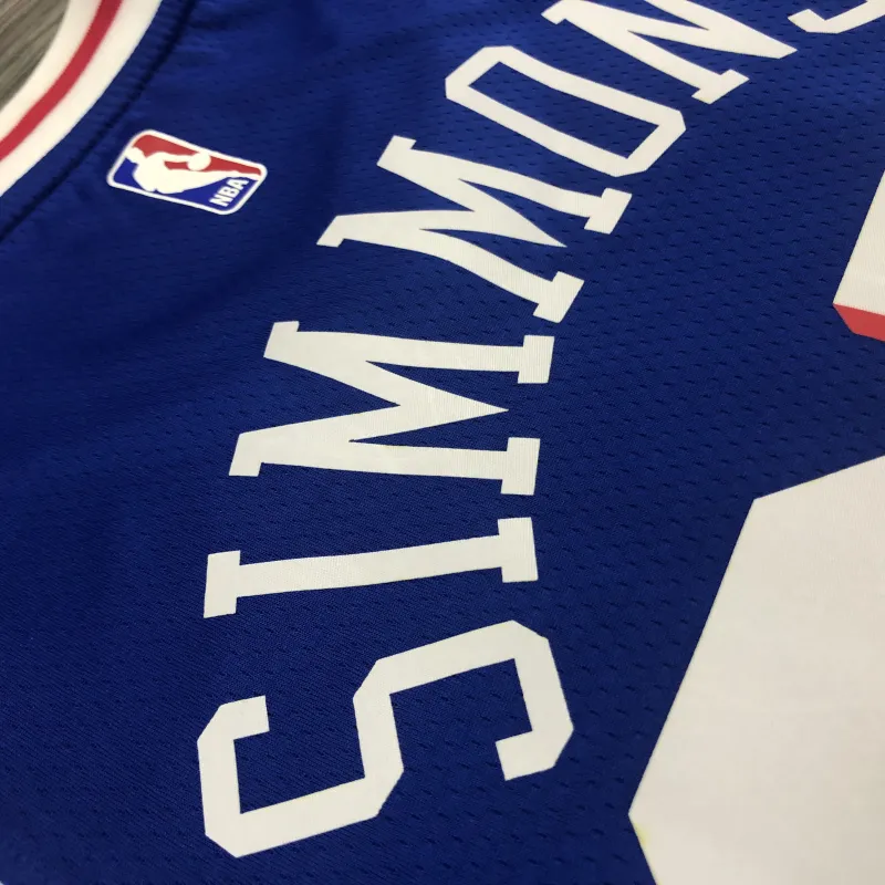 Philadelphia 76ers Blue #25 Men’s Jersey