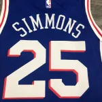 Philadelphia 76ers Blue #25 Men’s Jersey
