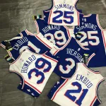 Philadelphia 76ers Blue Allen Iverson #3 Men’s Jersey