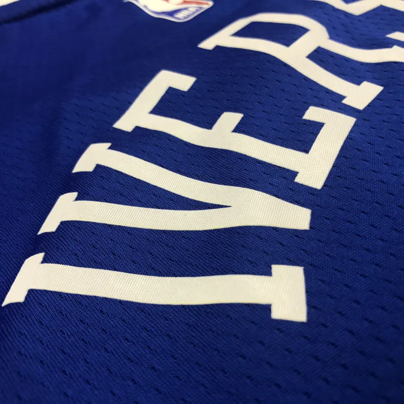 Philadelphia 76ers Blue Allen Iverson #3 Men’s Jersey