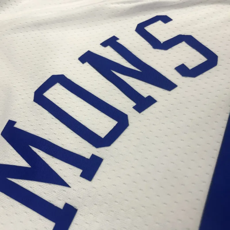 Philadelphia 76ers White #25 Men’s Jersey