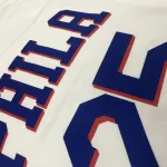 Philadelphia 76ers White #25 Men’s Jersey