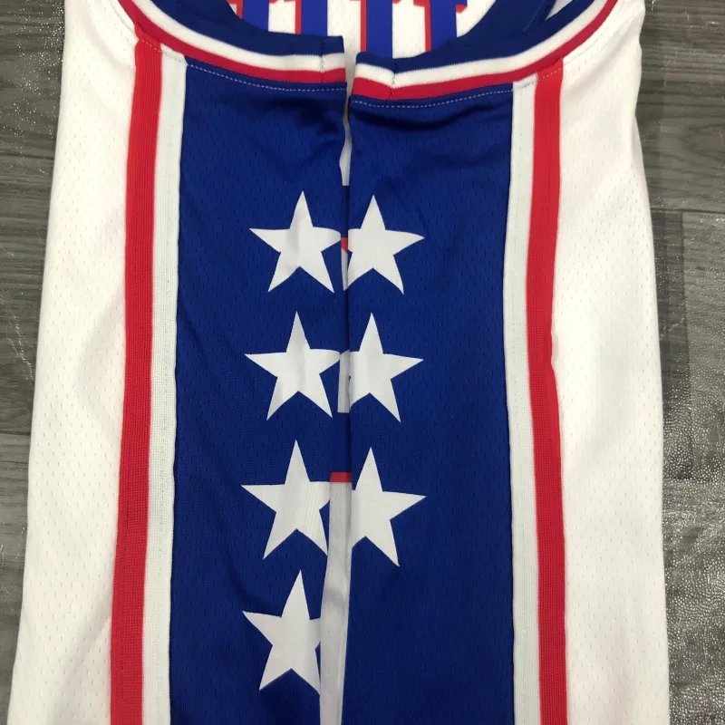 Philadelphia 76ers White Allen Iverson #3 Men’s Jersey