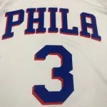 Philadelphia 76ers White Allen Iverson #3 Men’s Jersey