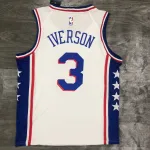 Philadelphia 76ers White Allen Iverson #3 Men’s Jersey