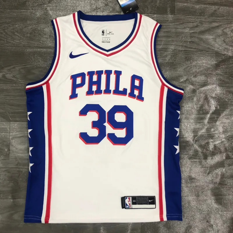 Philadelphia 76ers Weiß #39 Herren Trikot