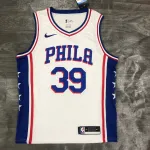 Philadelphia 76ers Weiß #39 Herren Trikot Philadelphia 76ers Weiß #39 Herren Trikot