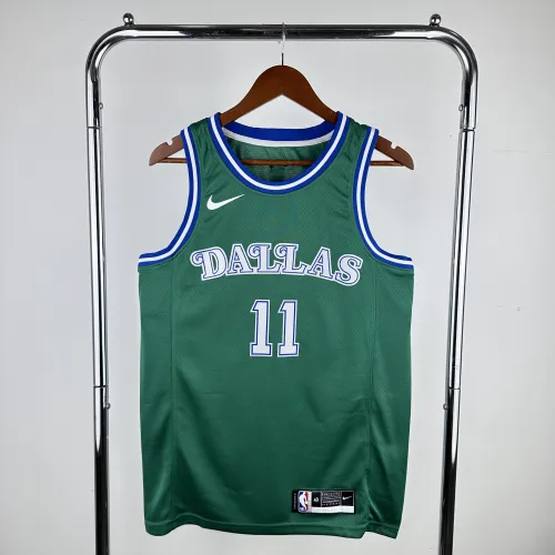 Dallas Mavericks Retro Green Kyrie Irving #11 Herren-Trikot