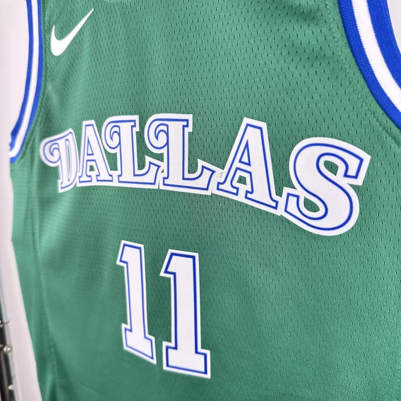 Dallas Mavericks Retro Green Kyrie Irving #11 Men’s Jersey