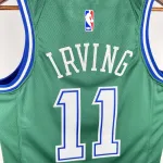 Dallas Mavericks Retro Green Kyrie Irving #11 Men’s Jersey