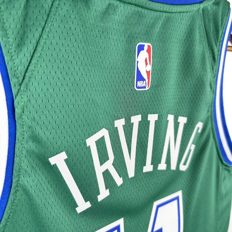 Dallas Mavericks Retro Green Kyrie Irving #11 Men’s Jersey