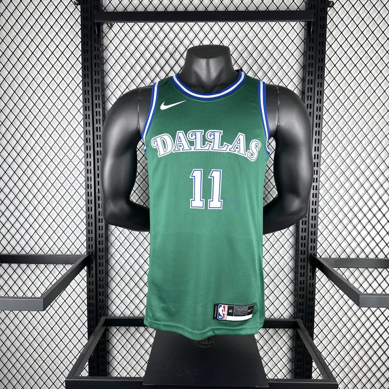 Dallas Mavericks Retro Green Kyrie Irving #11 Men’s Jersey