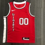 Portland Trail Blazers Retro rot Carmelo Anthony #00 Männer Trikot Portland Trail Blazers Retro Red Carmelo Anthony #00 Men’s Jersey