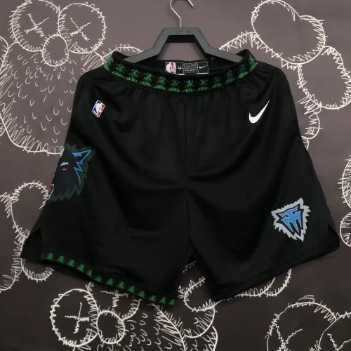 Calções para homem Minnesota Timberwolves Retro Preto