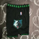 Minnesota Timberwolves Retro Black Men’s Shorts