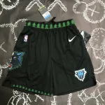Minnesota Timberwolves Retro Black Men’s Shorts