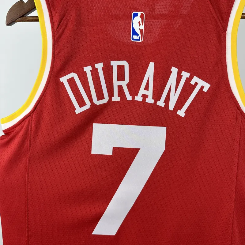 Houston Rockets Retro Kevin Durant #7 Herren Trikot