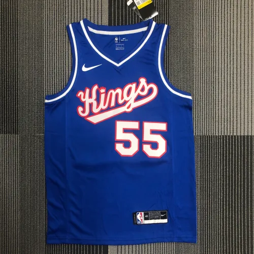 Sacramento Kings Blauw Jason Williams #55 Heren Jersey