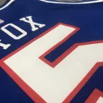 Sacramento Kings Blue De’Aaron Fox #5 Men’s Jersey