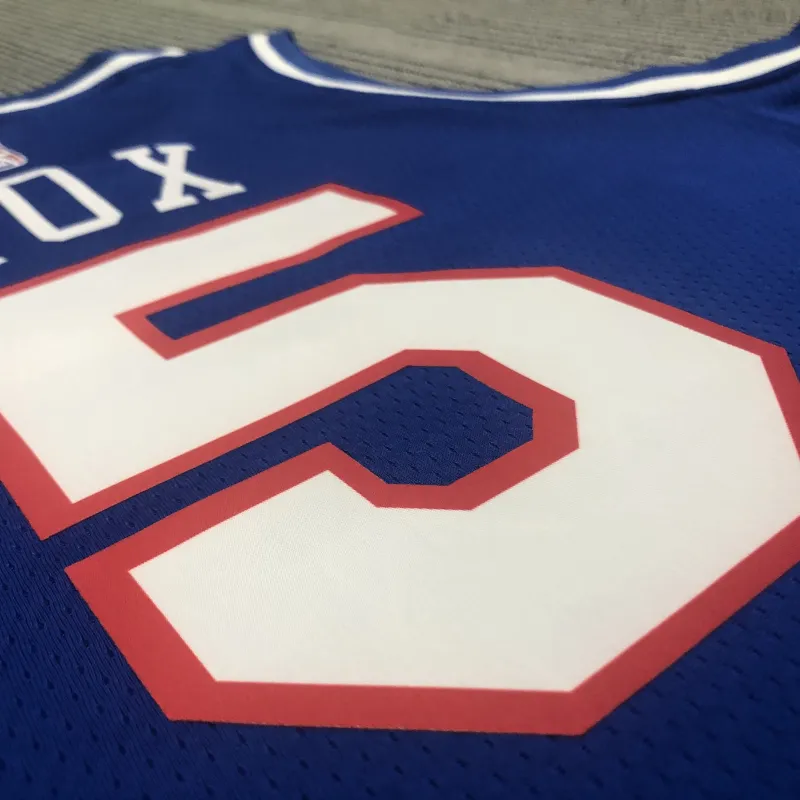 Sacramento Kings Blue De’Aaron Fox #5 Men’s Jersey