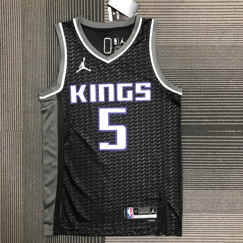 Sacramento Kings De’Aaron Fox #5 Men’s Jersey