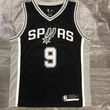 San Antonio Spurs Zwart Tony Parker #9 Jersey | NBA Swingman Jersey