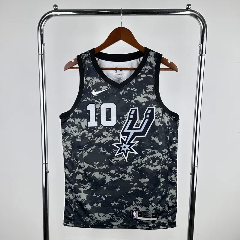 San Antonio Spurs Jeremy Sochan #10 Jersey | NBA Swingman Jersey