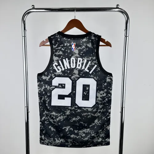 San Antonio Spurs Manu Ginobili #20 Jersey | NBA Swingman Jersey