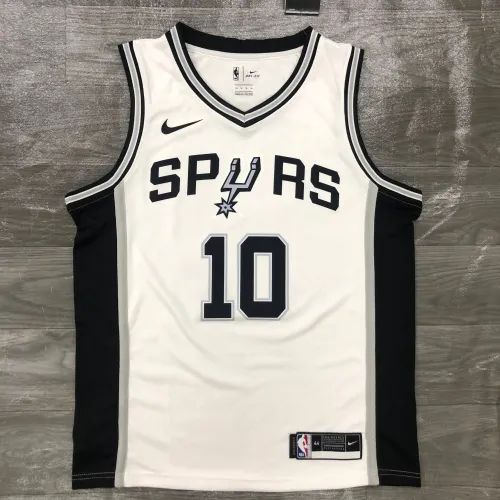 San Antonio Spurs White Jeremy Sochan #10 Jersey | NBA Swingman Jersey